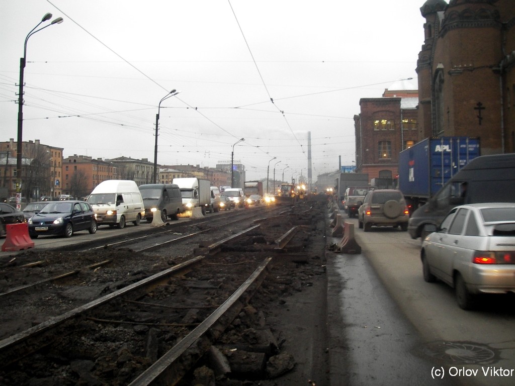 Sankt Petersburg — Dismantling and abandoned lines