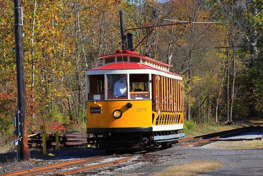 Рокхилл, Четырёхосный моторный Brill № 1875