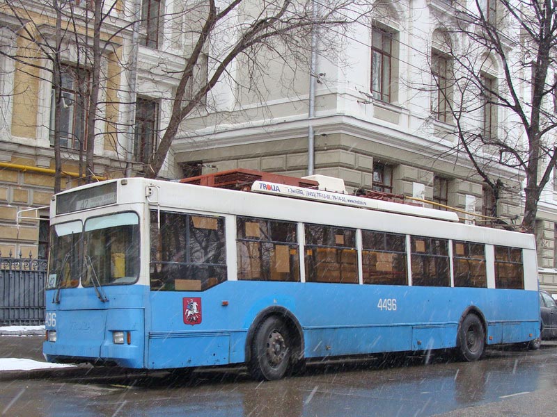 Москва, Тролза-5275.05 «Оптима» № 4496