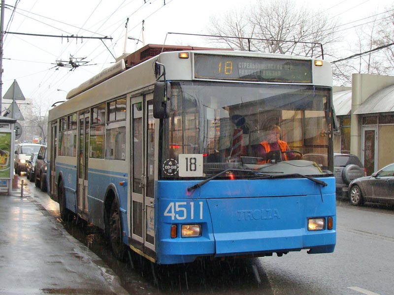 Москва, Тролза-5275.05 «Оптима» № 4511