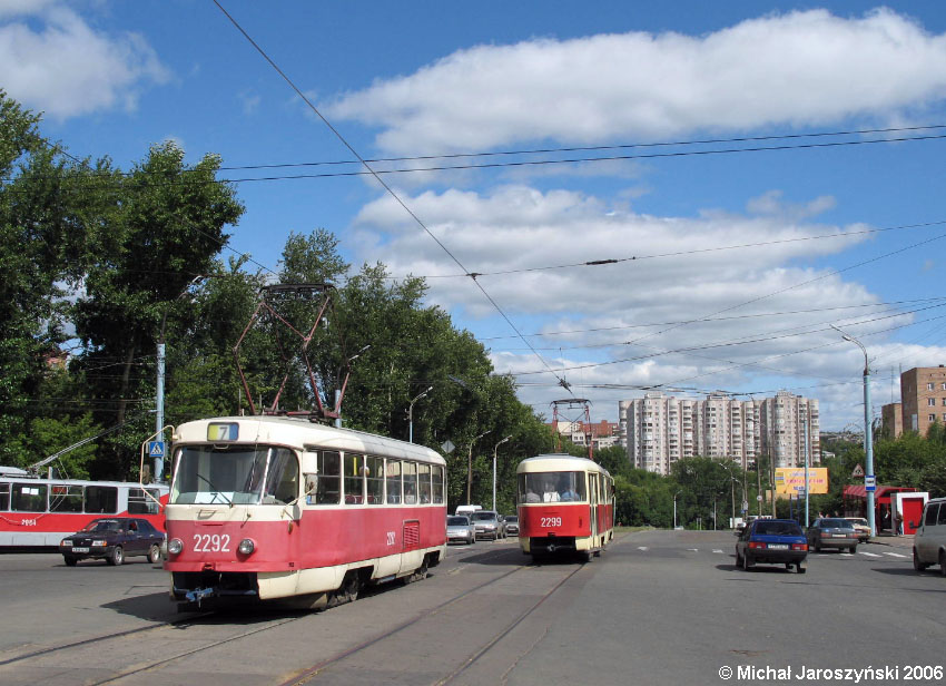 Ижевск, Tatra T3SU № 2292