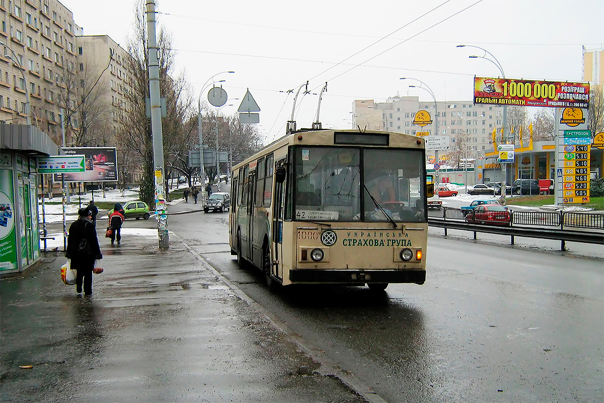 Киев, Škoda 14Tr89/6 № 1000