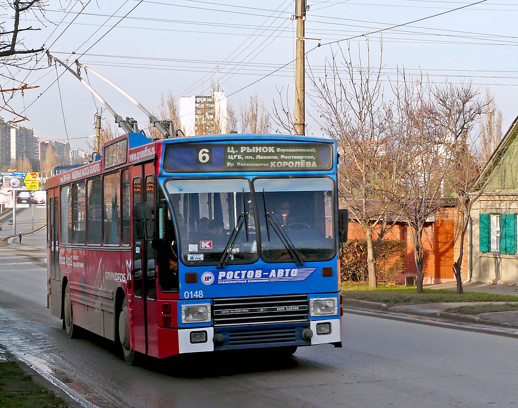 Ростов-на-Дону, DAF Den Oudsten B79T-KM560 / Kiepe № 0148