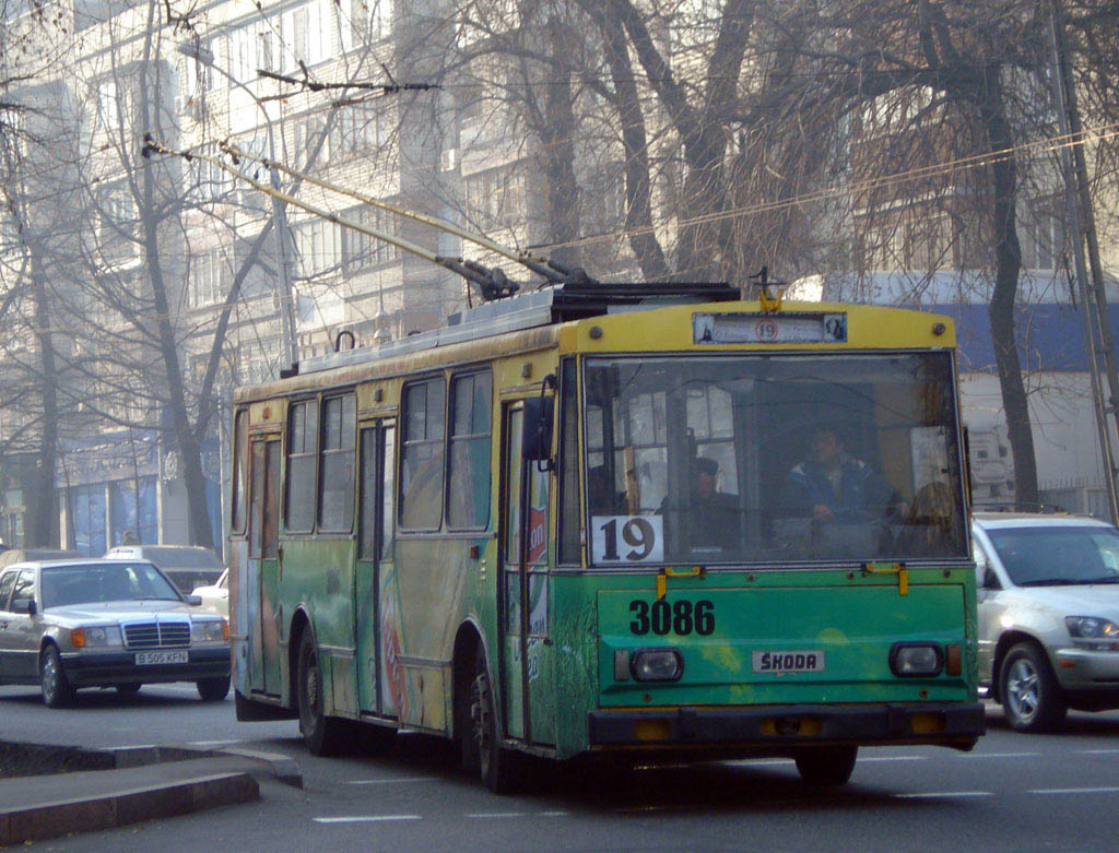 Алматы, Škoda 14Tr07 № 3086