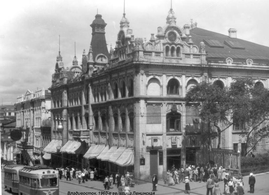 Владивосток — Исторические фотографии — трамвай (1946-1970)