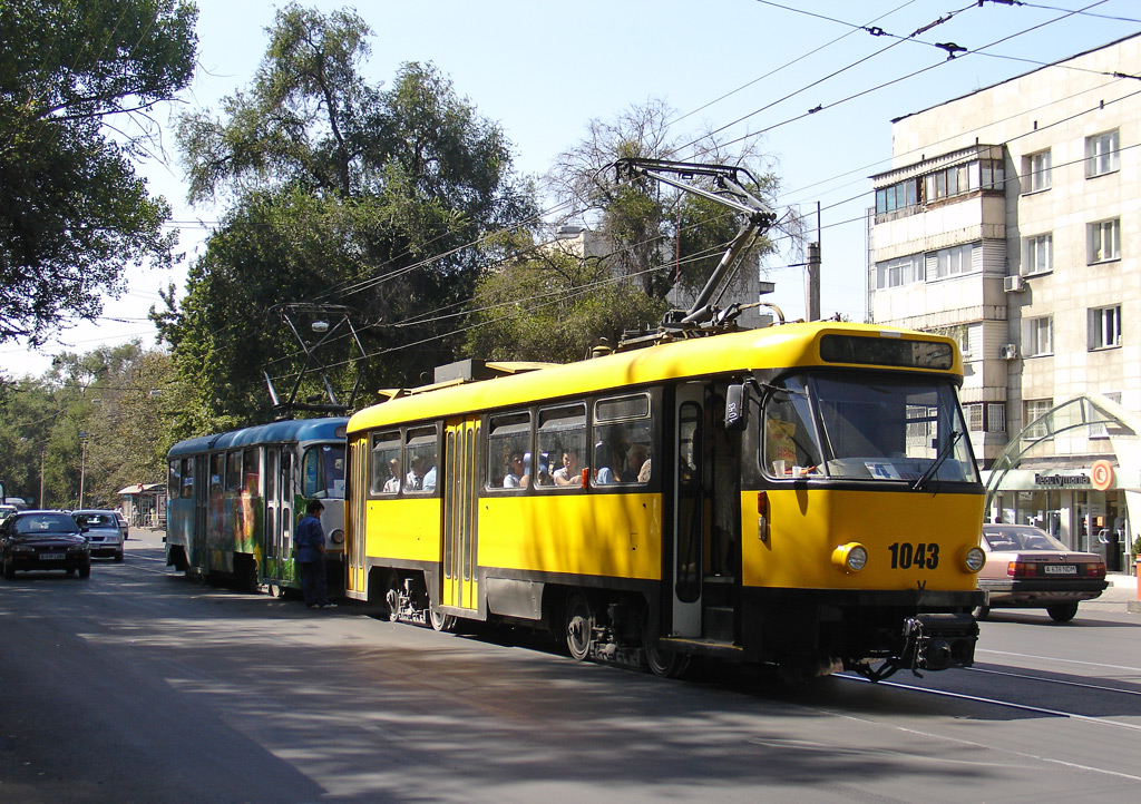 Almaty, Tatra T4D-MS # 1043 Almaty, Tatra T4D-MS # 1043
