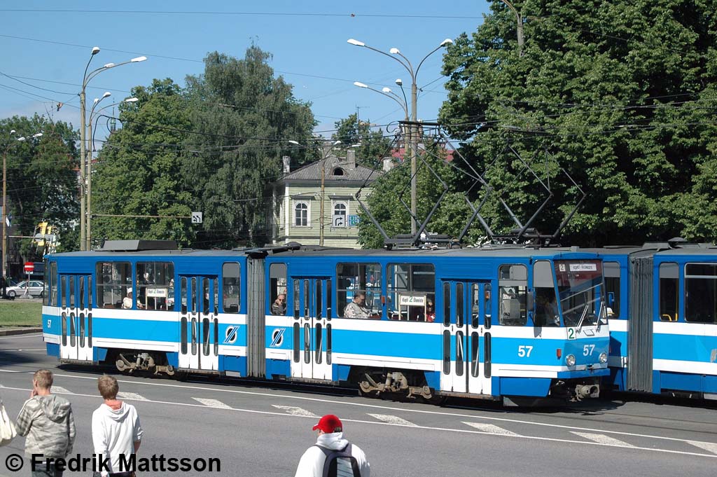 Таллин, Tatra KT4SU № 57