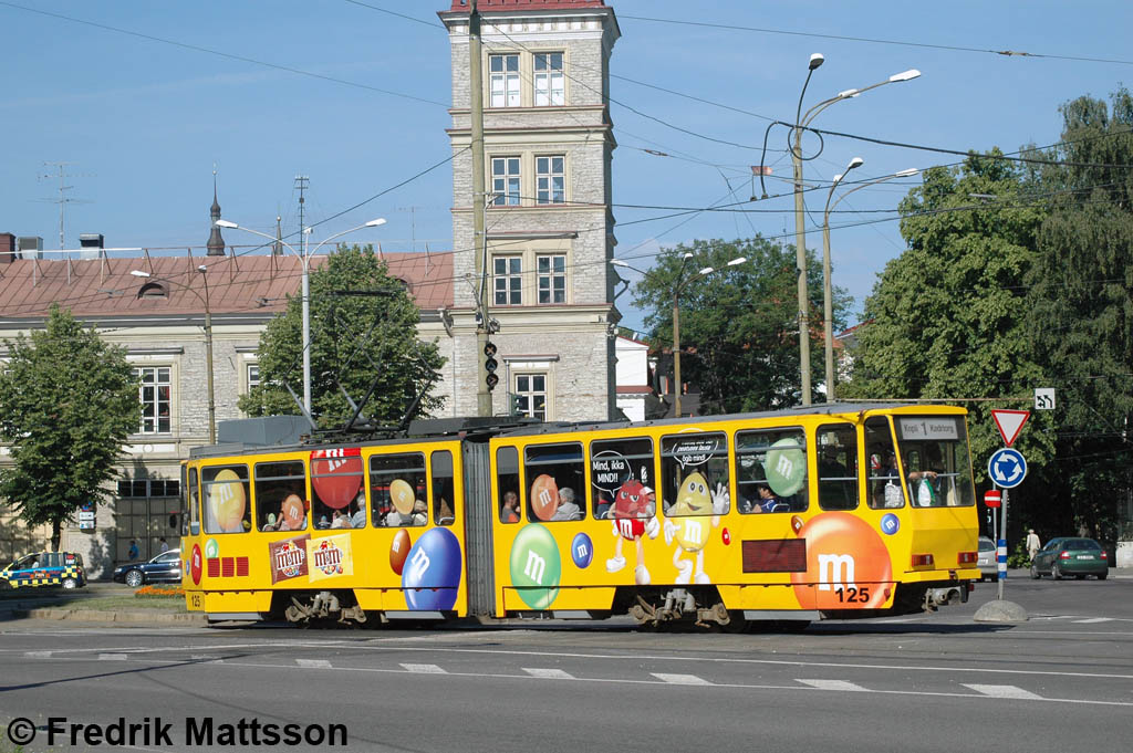 Tallinn, Tatra KT4D N°. 125