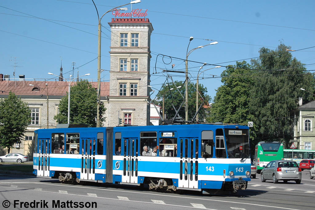Tallinn, Tatra KT4DM № 143