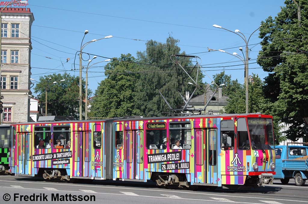 Таллин, Tatra KT4D № 145