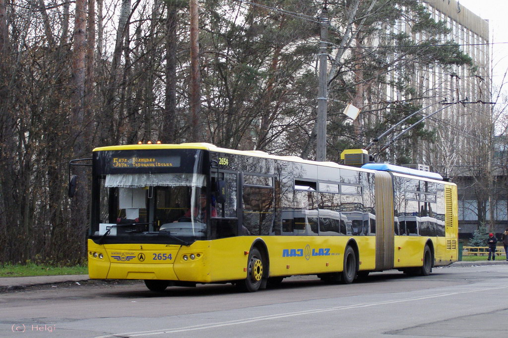 Киев, ЛАЗ E301D1 № 2654