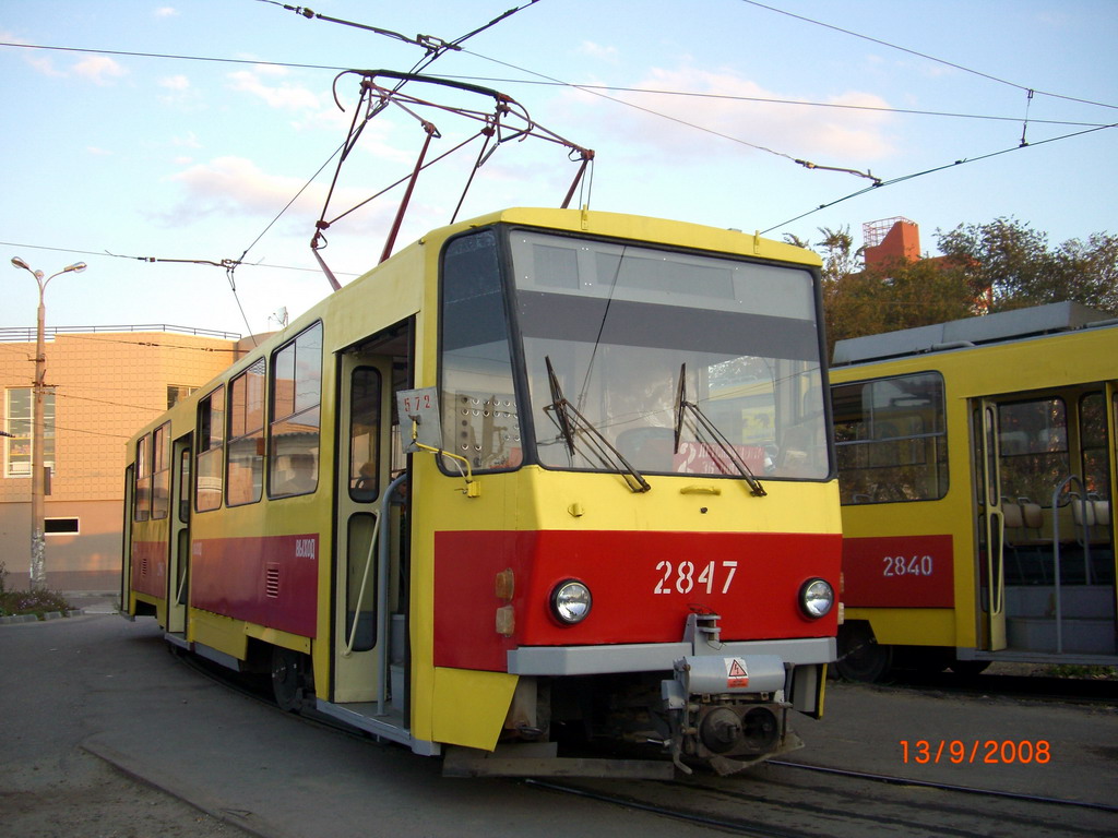Волгоград, Tatra T6B5SU № 2847