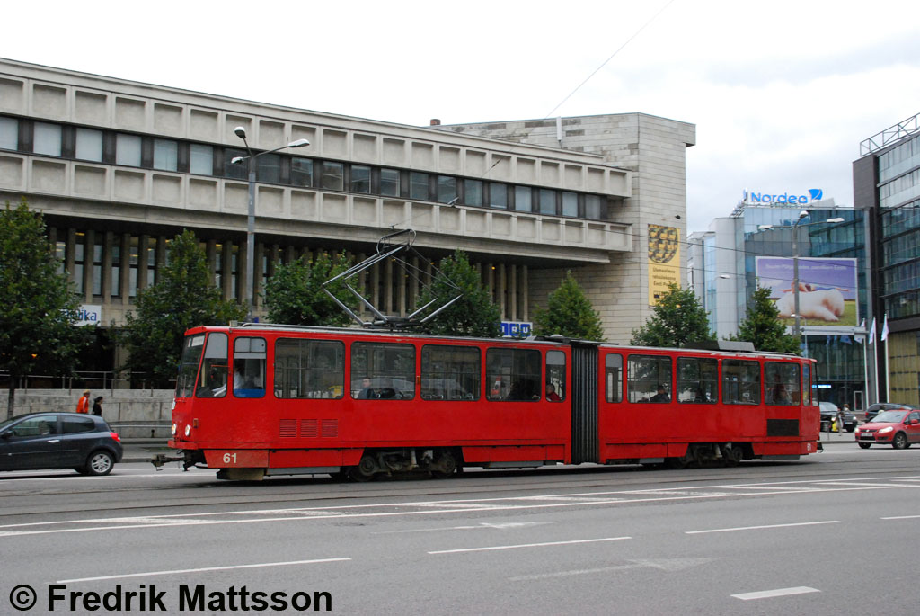 Таллин, Tatra KT4SU № 61