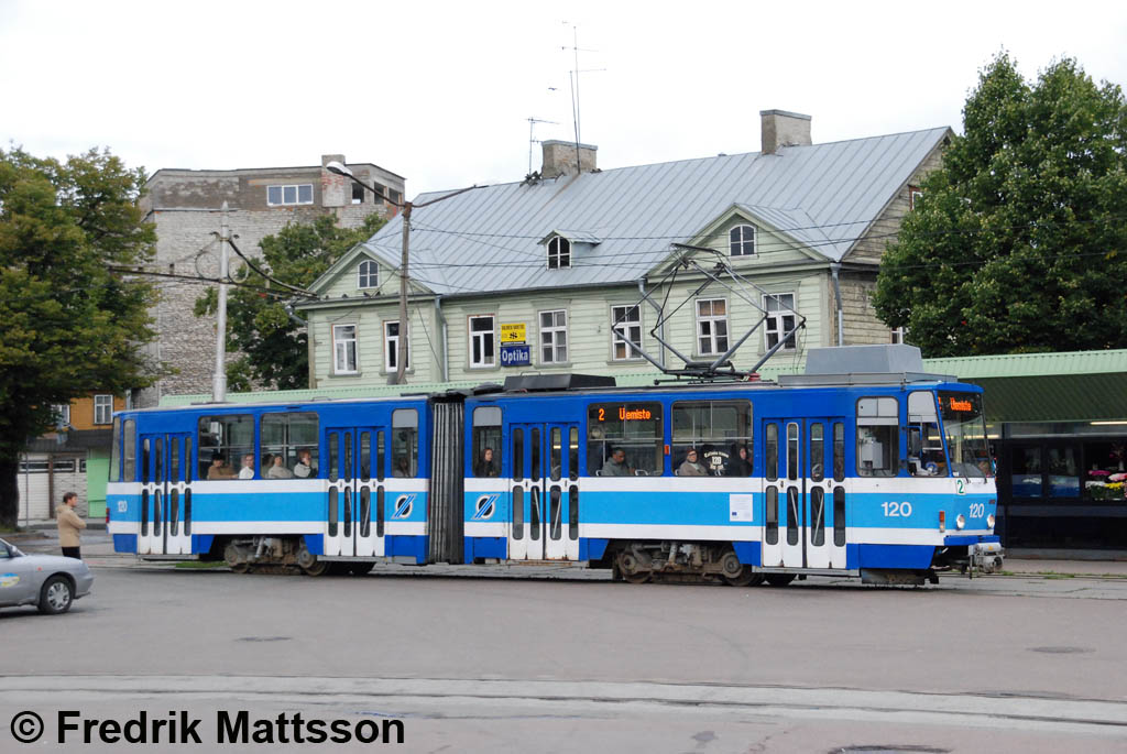 Таллінн, Tatra KT4SU № 120