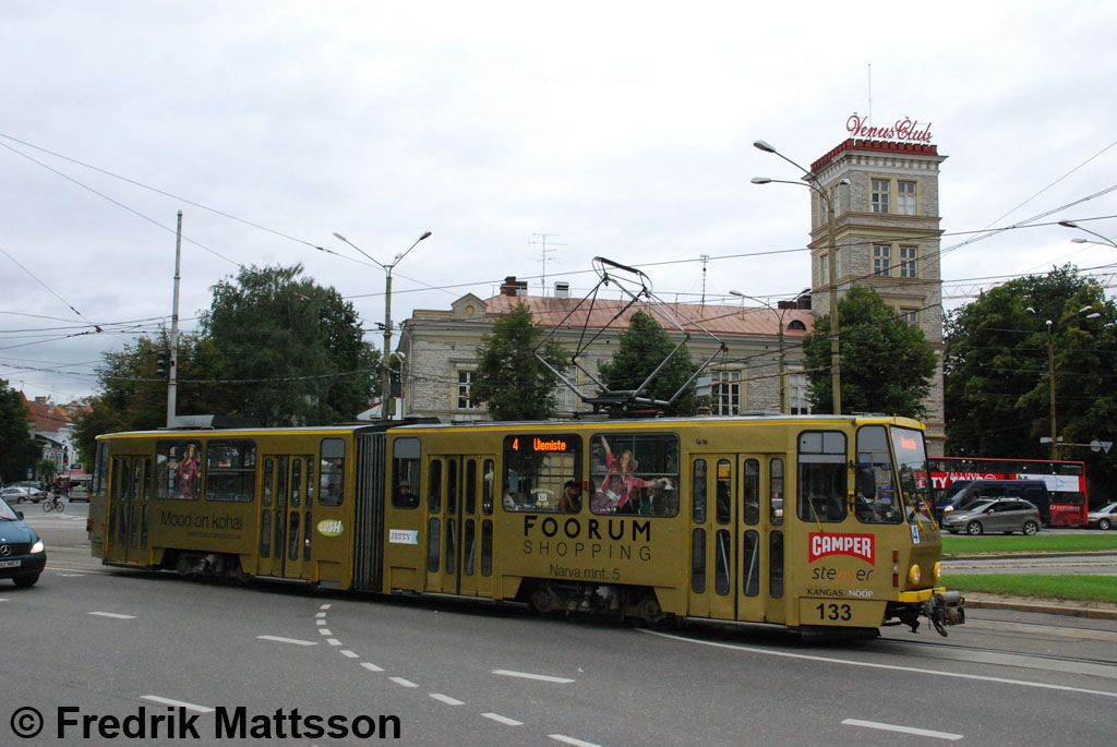 Таллин, Tatra KT4D № 133