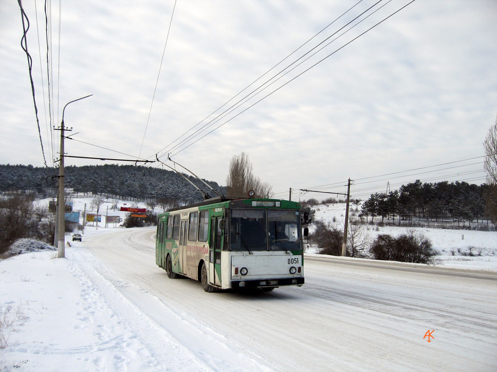 Крымский троллейбус, Škoda 14Tr02/6 № 8051