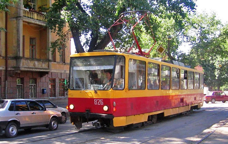 Ростов-на-Дону, Tatra T6B5SU № 826