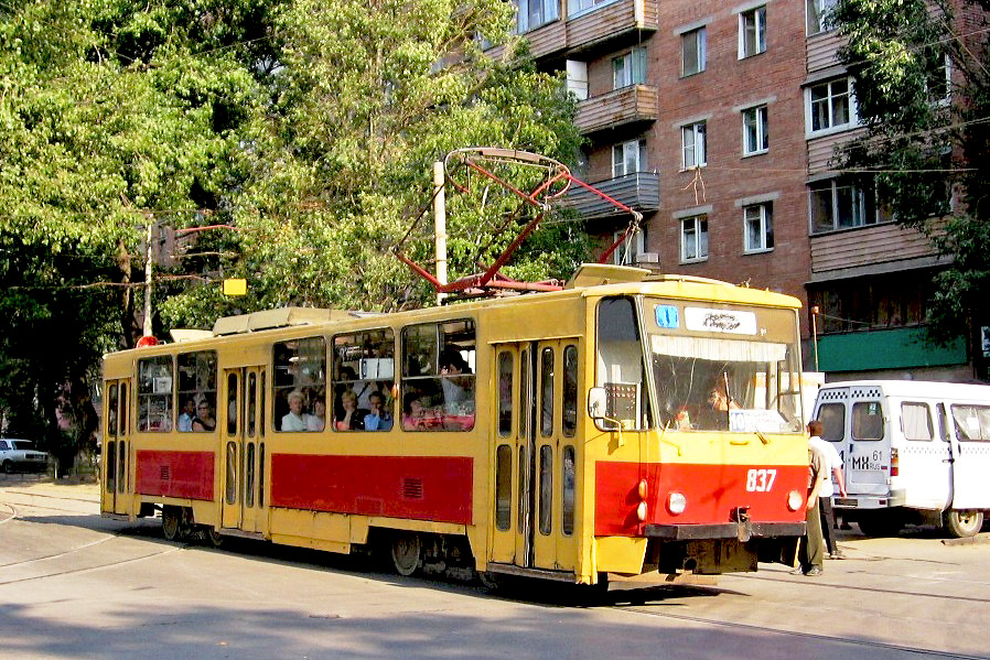 Rostov-na-Donu, Tatra T6B5SU # 837 Rostov-na-Donu, Tatra T6B5SU # 837