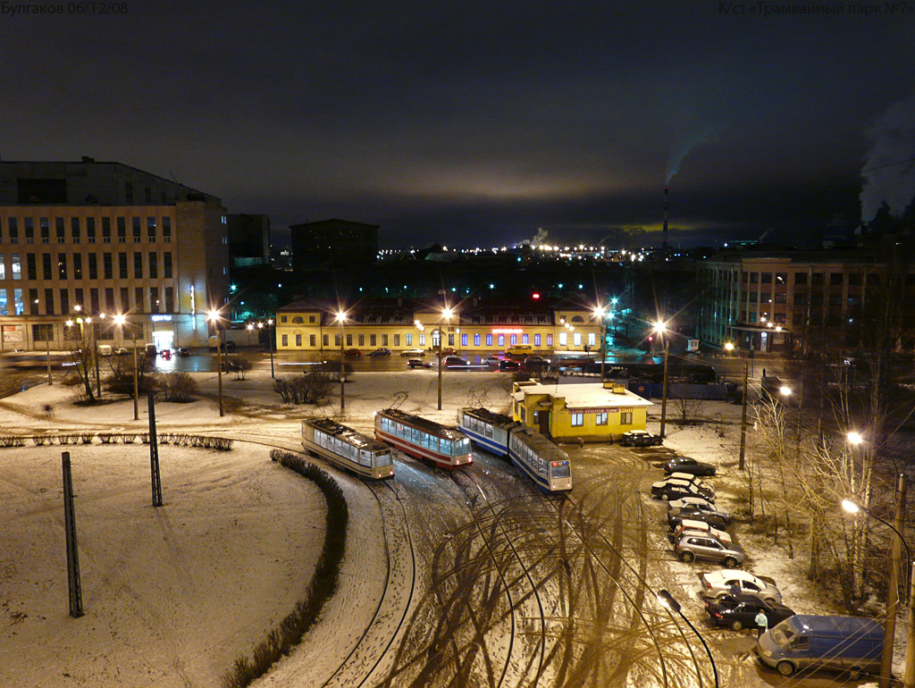 Санкт Петербург — Конечные станции и разворотные кольца