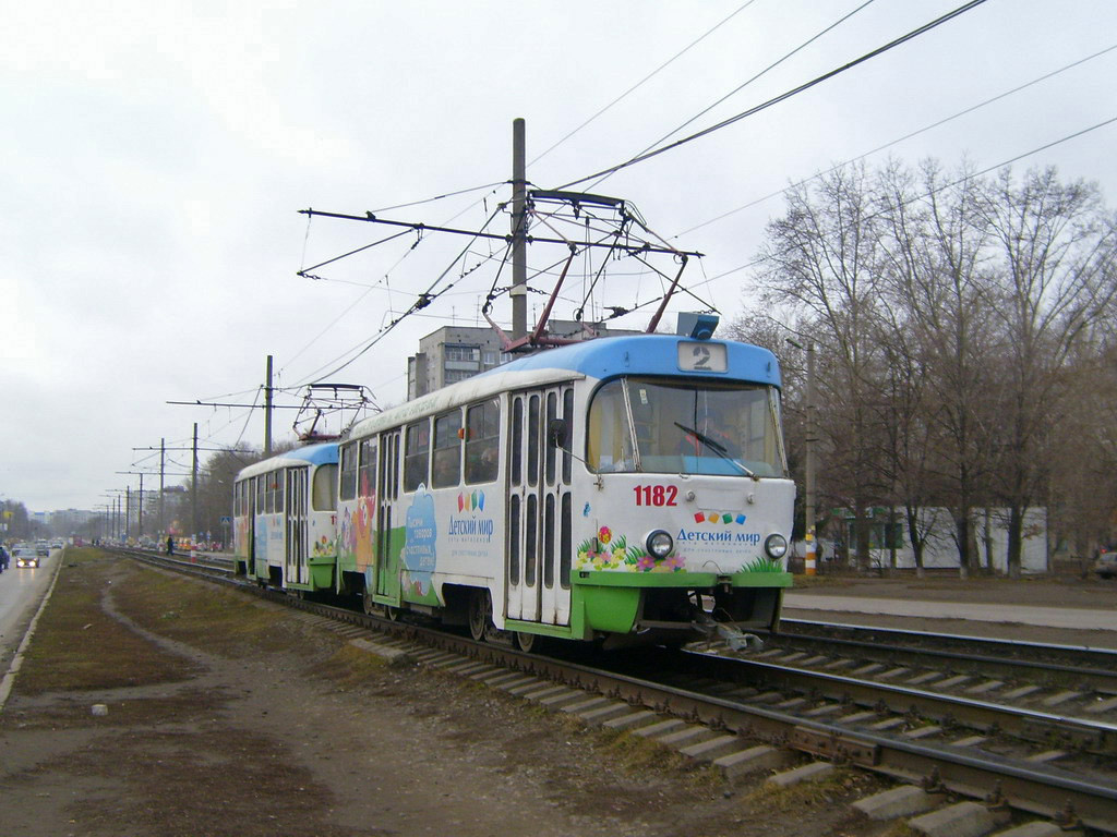 Ульяновск, Tatra T3SU № 1182
