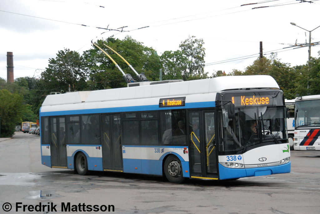 Таллин, Solaris Trollino III 12 AC № 338