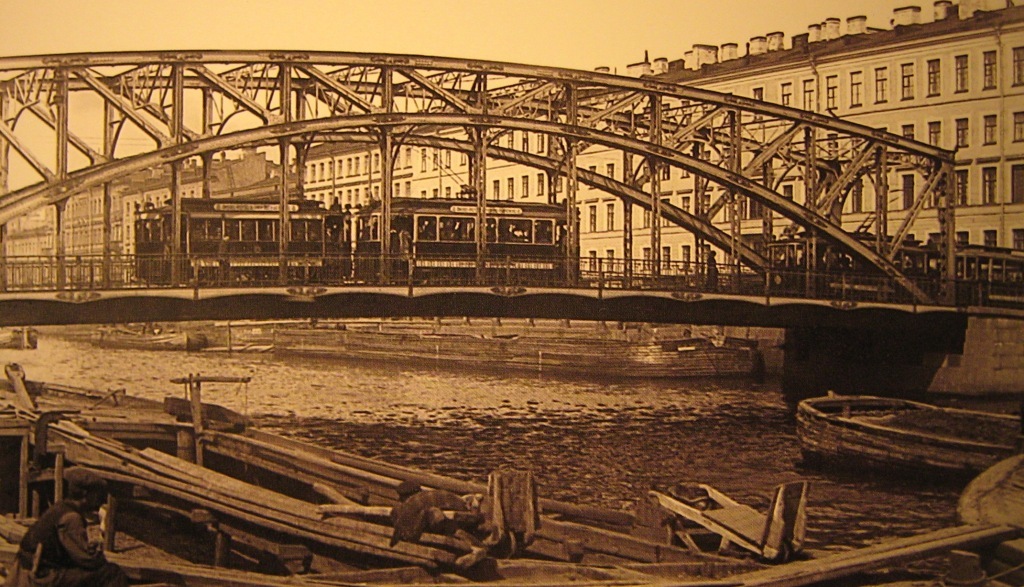 Санкт-Петербург — Исторические фотографии трамвайных вагонов