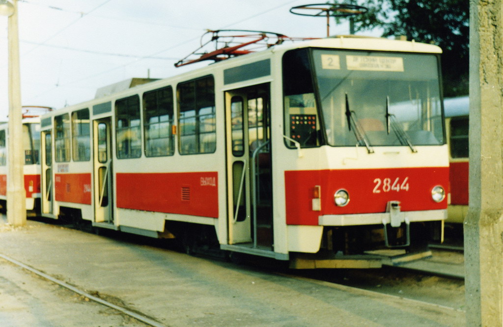 Волгоград, Tatra T6B5SU № 2844; Волгоград, Tatra T6B5SU № 2845; Волгоград — Депо: [2] Трамвайное депо № 2