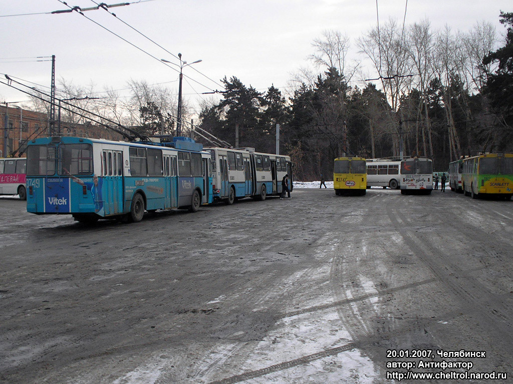 Челябинск, ЗиУ-682В-012 [В0А] № 3749; Челябинск — Конечные станции и кольца