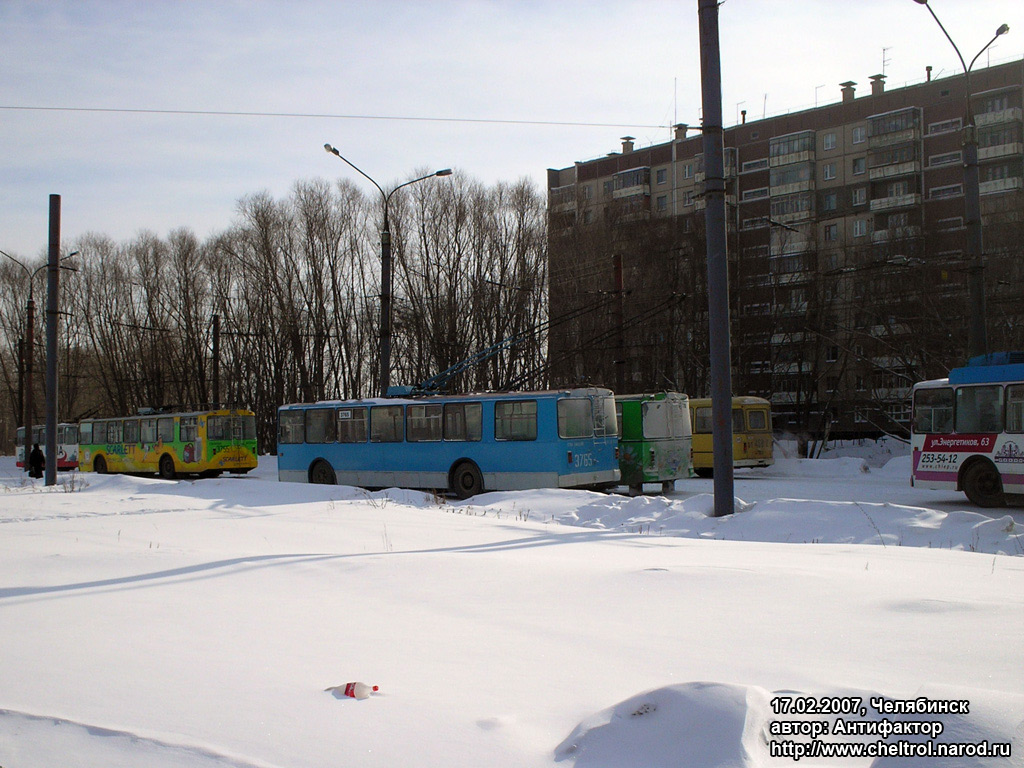 Chelyabinsk, ZiU-682V-012 [V0A] č. 3765; Chelyabinsk — End stations and rings