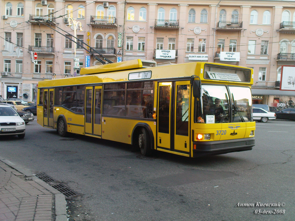 Киев, МАЗ-ЭТОН Т103 № 3720