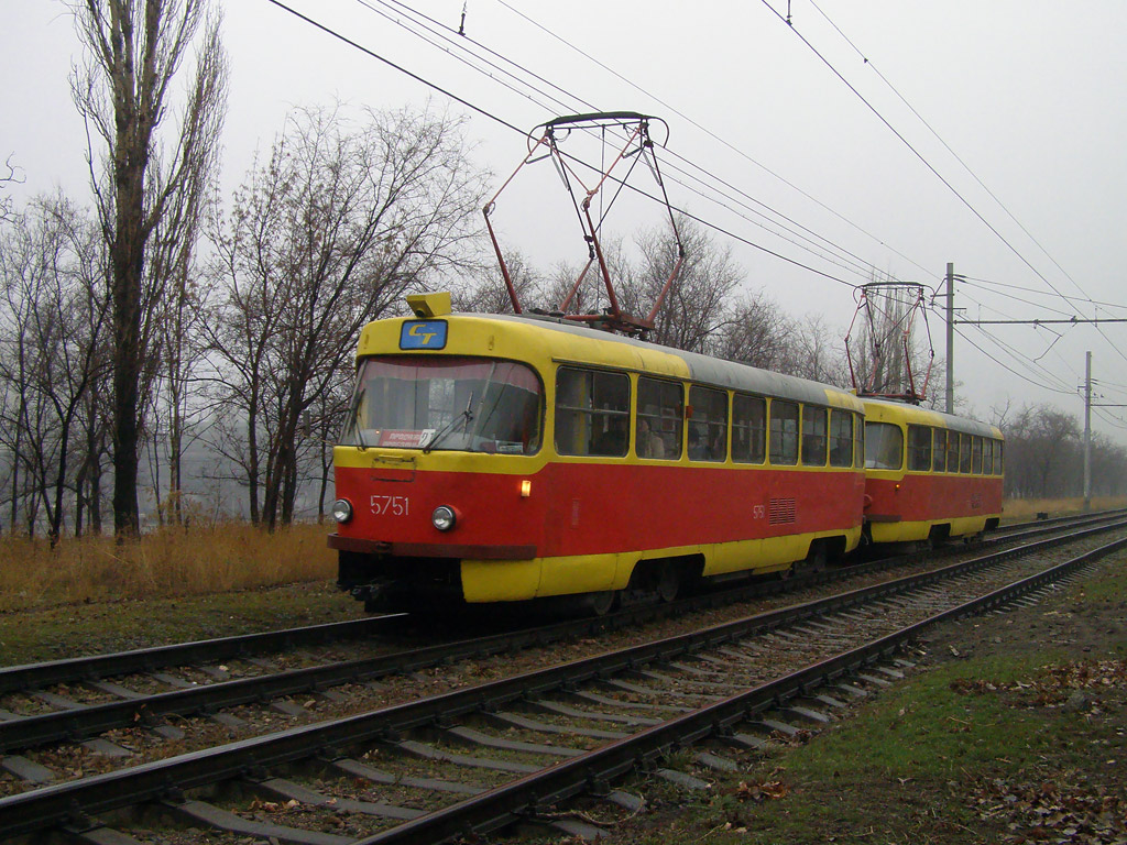 Волгоград, Tatra T3SU № 5751; Волгоград, Tatra T3SU № 5752