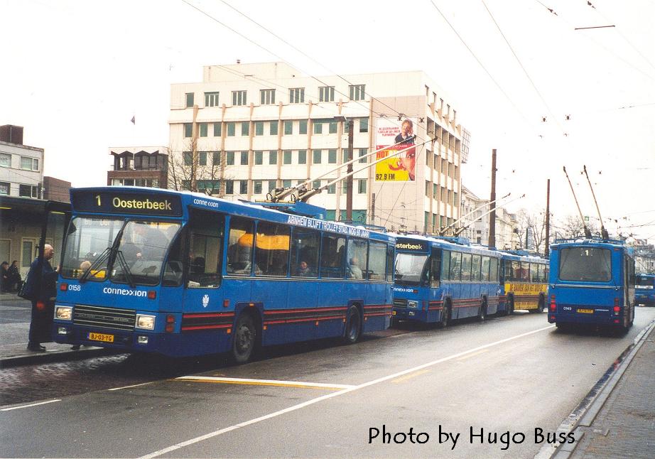 Арнем, DAF Den Oudsten B79T-KM560 / Kiepe № 0158