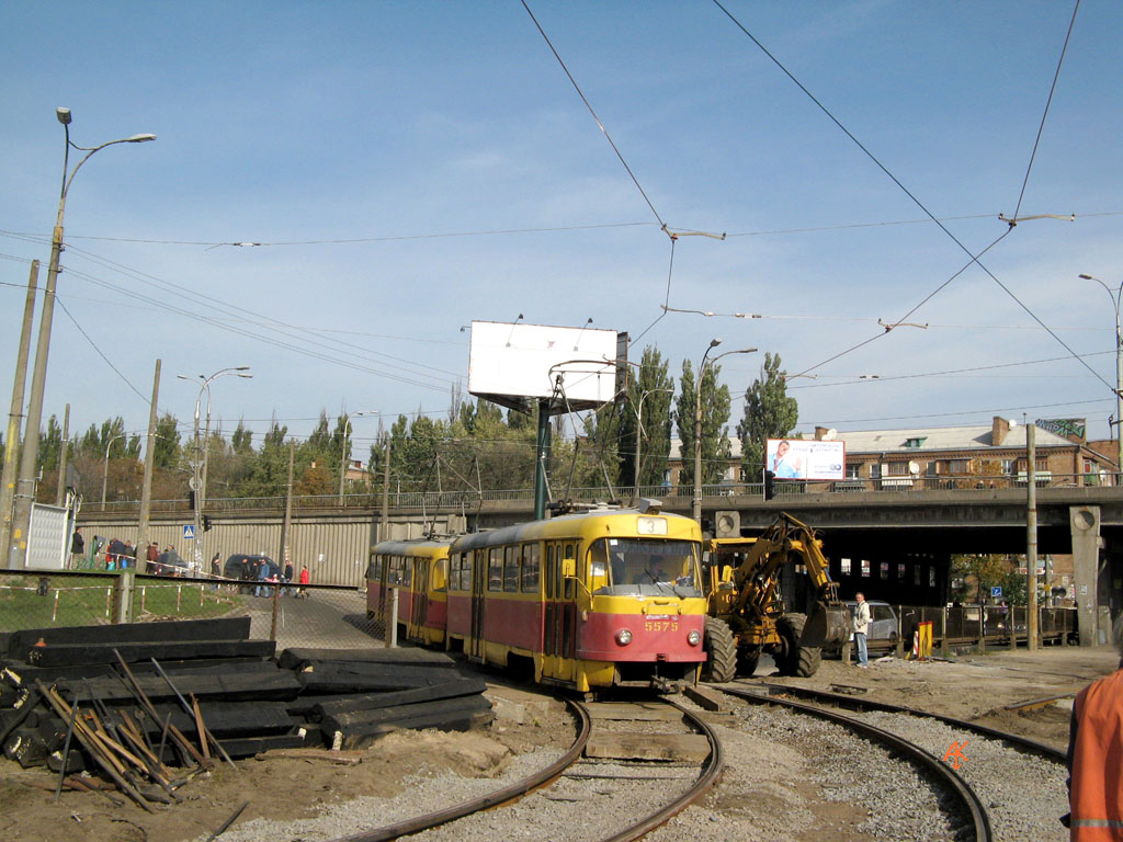 Киев, Tatra T3SU № 5575; Киев — Трамвайные линии: Скоростной трамвай