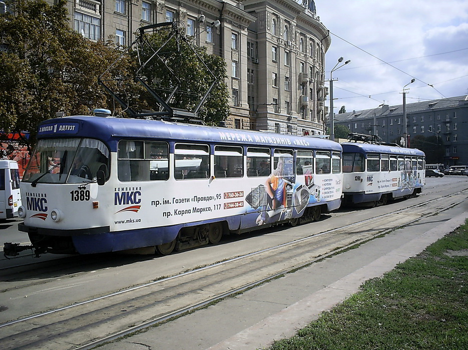 第聂伯罗, Tatra T3DC1 # 1389