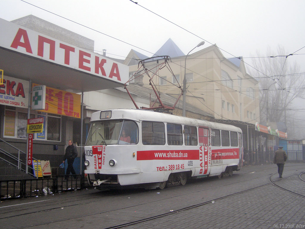 Донецк, Tatra T3SU № 4109