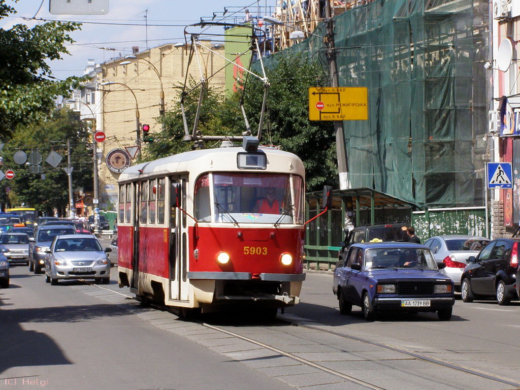 Киев, Tatra T3SU № 5903