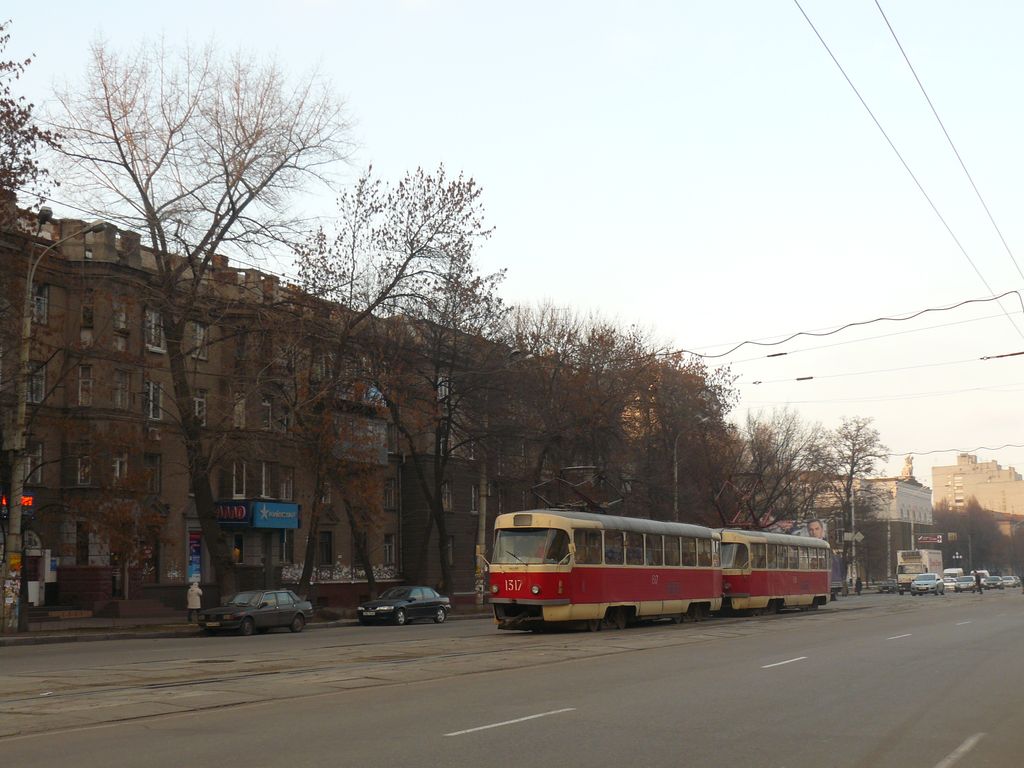 Днепр, Tatra T3SU № 1317 Днепр, Tatra T3SU № 1317