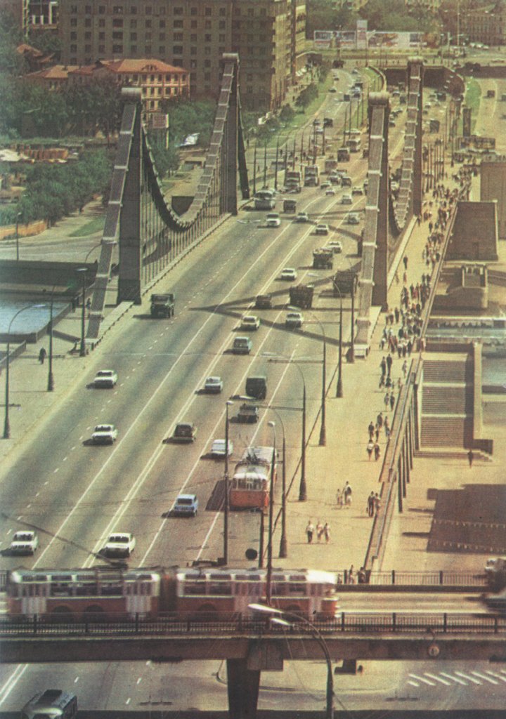 Москва — Исторические фотографии — Трамвай и Троллейбус (1946-1991)