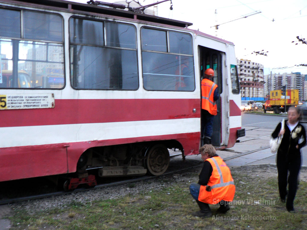 Санкт-Петербург, ЛМ-68М № 5687; Санкт-Петербург — Происшествия