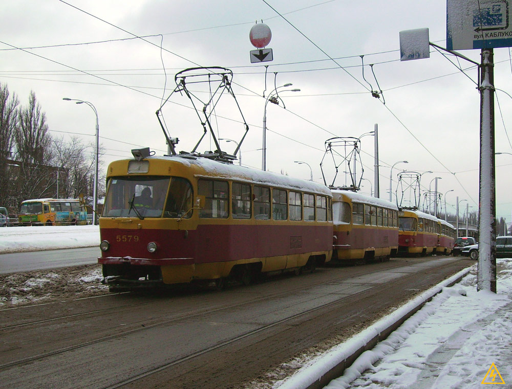 Киев, Tatra T3SU № 5579