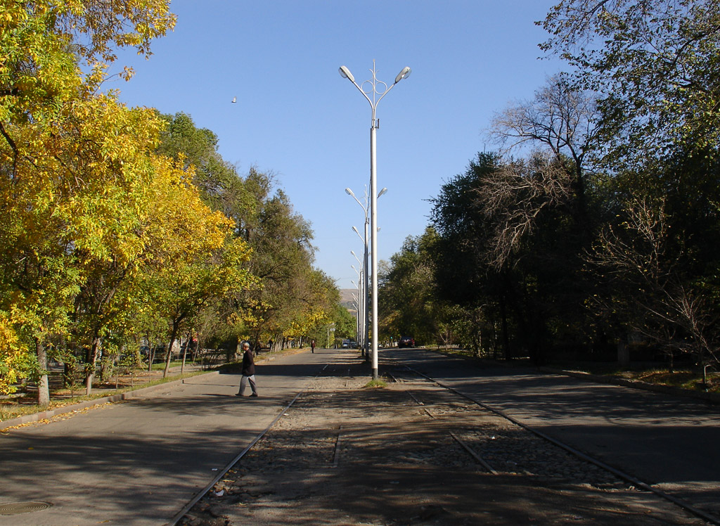 Almati — Liquidated tram lines