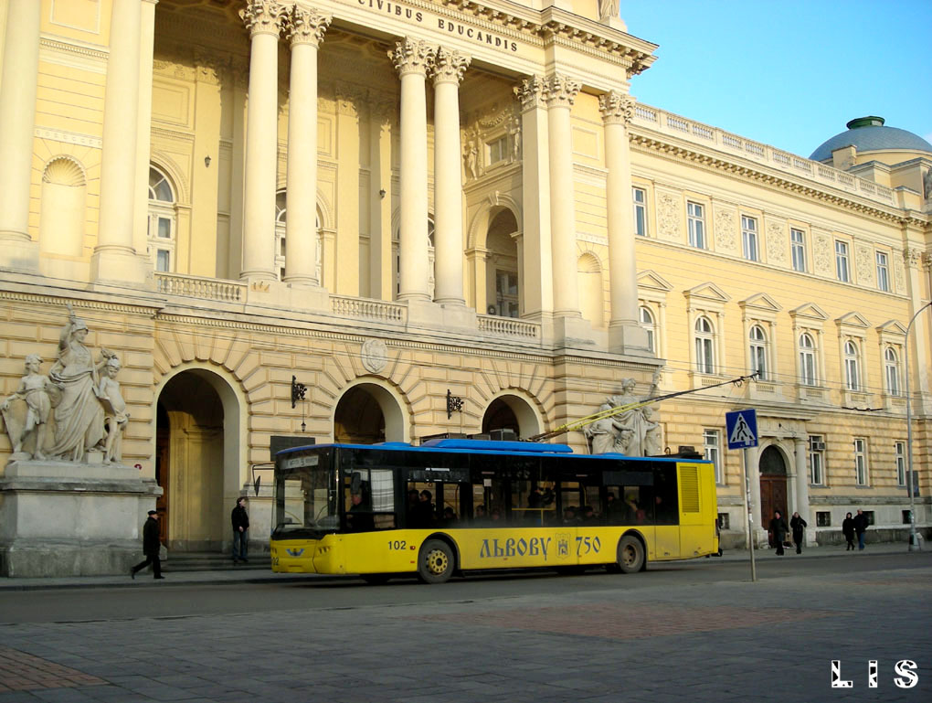 ლვოვი, LAZ E183D1 № 102 ლვოვი, LAZ E183D1 № 102