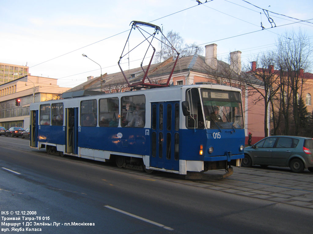 მინსკი, Tatra T6B5SU № 015