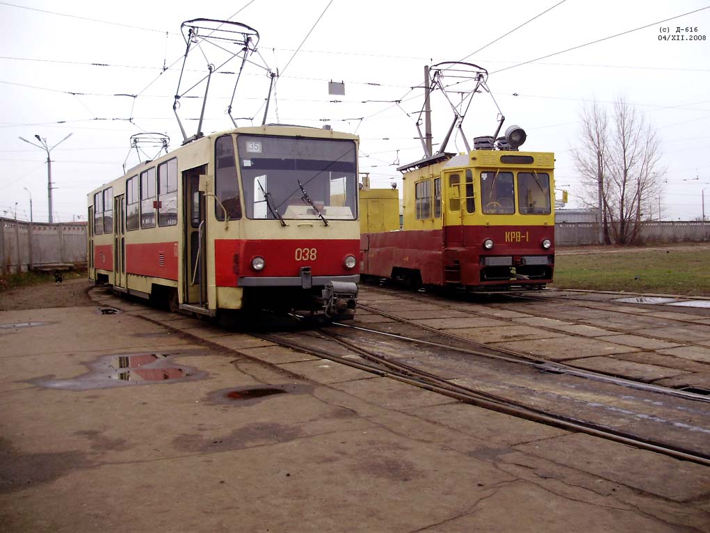 Киев, Tatra T6B5SU № 038; Киев, КТВ-57 № КРВ-1