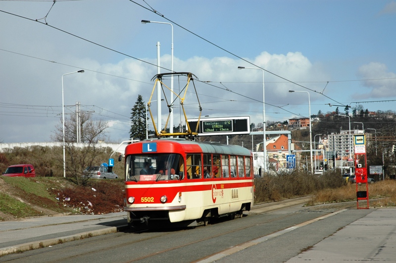Прага, Tatra T3 № 5502