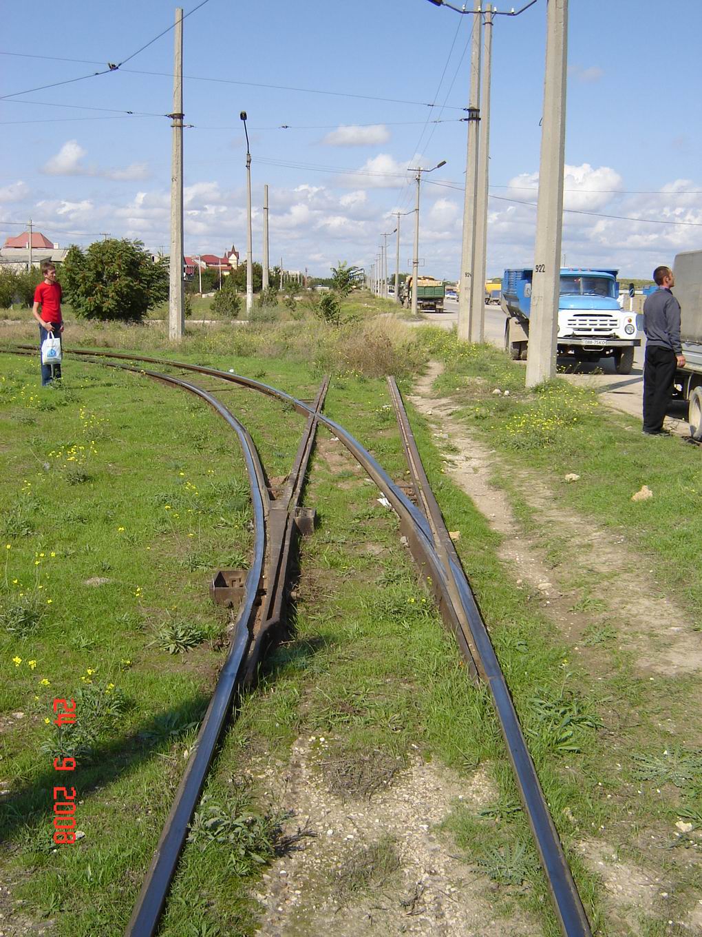 Евпатория — Трамвайные линии и инфраструктура