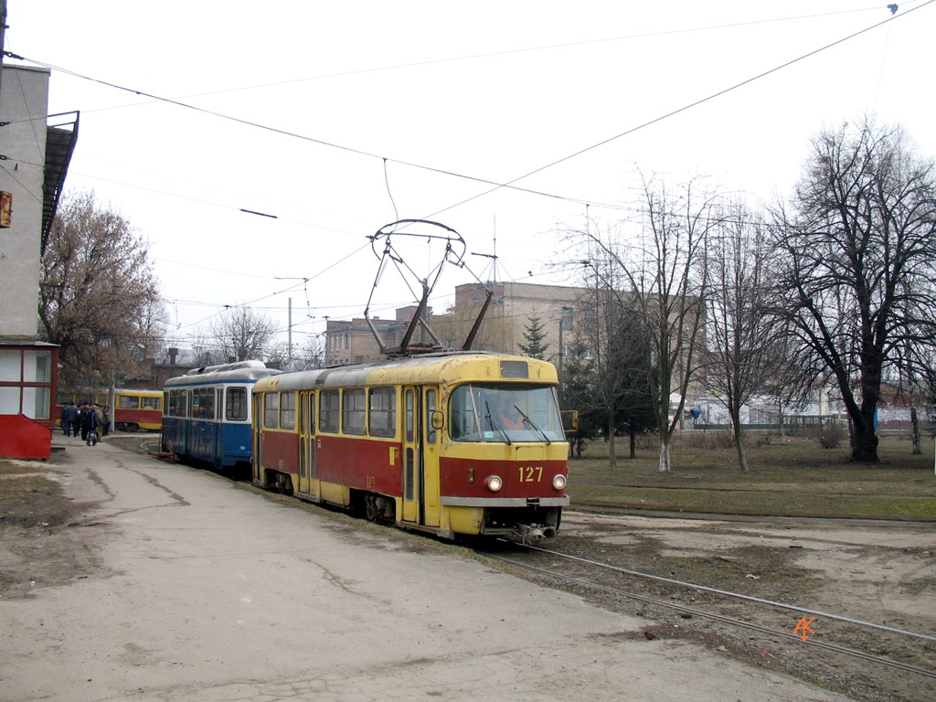 Vinnyica, Tatra T4SU — 127; Vinnyica — First part of Swiss Tramcars' Delivery