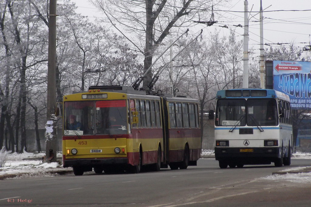 Киев, Škoda 15Tr02/6 № 453