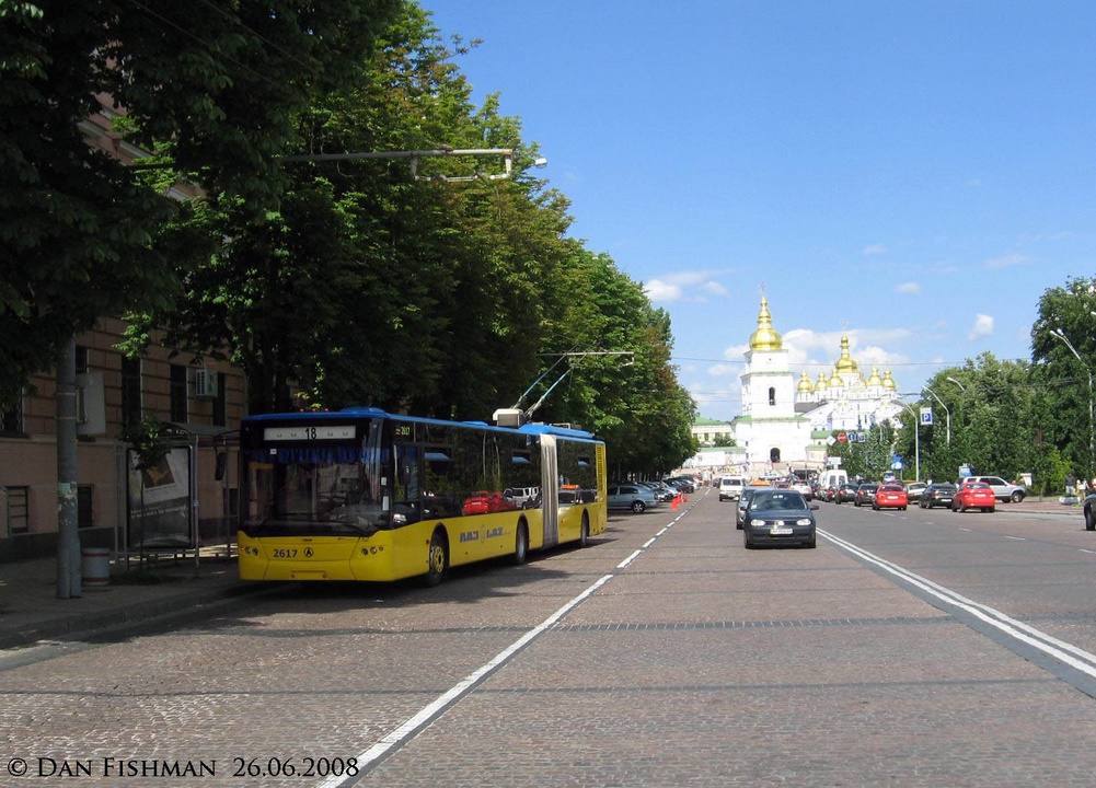 Киев, ЛАЗ E301D1 № 2617