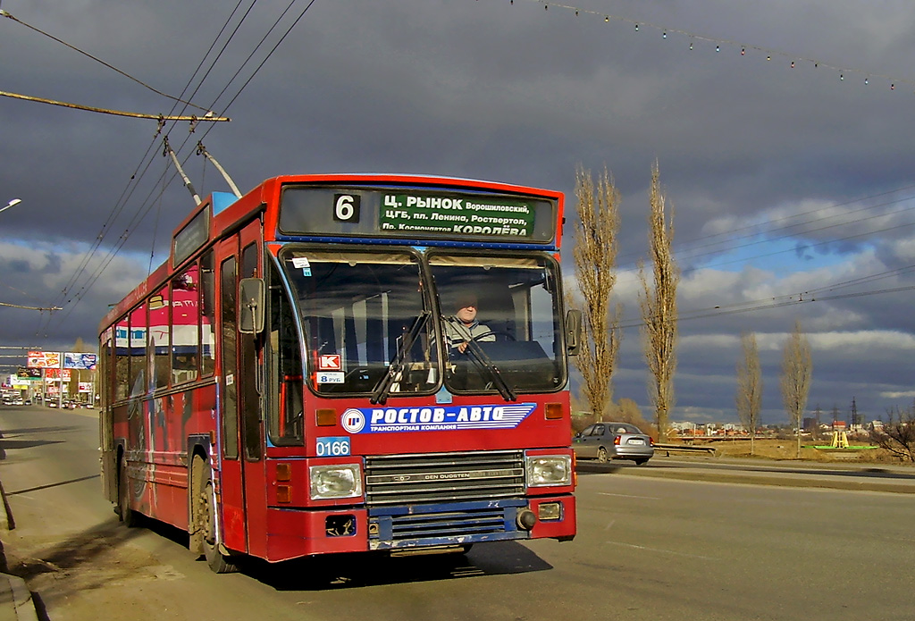 Ростов-на-Дону, DAF Den Oudsten B79T-KM560 / Kiepe № 0166